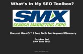 Unusual Uses Of 17 Free Tools For Keyword Discovery
