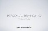 Branding in social media