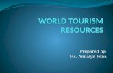 World tourism resources