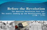 Before The Revolution - Part One