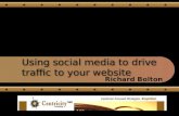 Using social media to drive traffic to your website   centricity360