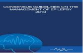 Consensus Guidelines on the Management of Epilepsy 2010