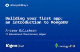 Building Your First Application with MongoDB