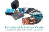 Letterhead Business Cards: Designing Corporate Identity Collateral