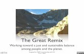 The Great Remix   Presentation   Summary