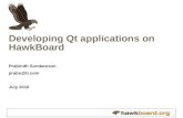 Developing and Benchmarking Qt applications on Hawkboard with Xgxperf