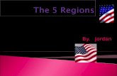 The 5 regions Jordan