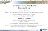 WE2.L10.1: LANDSAT DATA PRODUCTS, FREE AND CLEAR