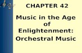 Chapter 42   music in the ae-orchestral music