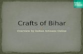 Crafts of Bihar- An overview by Indian Artisans Online