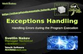 15. Exceptions Handling - C# Fundamentals
