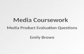Media A2 Coursework Evaluation Questions
