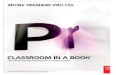 Adobe premiere pro cs5 classroom in a book