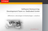 Software Outsourcing: Development Team vs. Dedicated Center