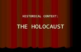 Holocaust Background Information