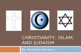 Christianity, Islam, and Judaism