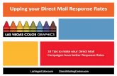 Top 10 Tips to Raise your Direct Mail Response Rates