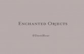 Enchanted Objects TEDx Berkeley 2.19