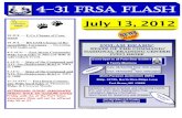 FRSA Flash 13 JULY 2012
