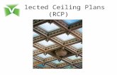 Reflected ceiling plans RCP