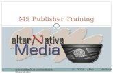 MS Publisher Training