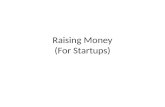 Mobiz: Raising Money (For Startups)