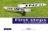 First Steps in Lithuania: Handbook for Migrants