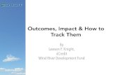 CDFIs: Outcomes, Impact & How to Track Them
