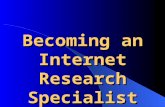 How to Become an Internet Research Specialist
