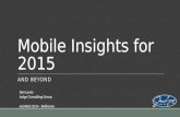 Mobile in 2015 -  eduWeb 2014