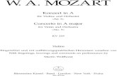 Mozart - Violin Concerto No.5 in a Major KV219 (Barenreiter)_Vln