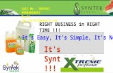 Syntek Global Compensation Plan - SENTHIL 09886656057