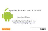Apache Maven and Android