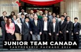 Junior Team Canada Partnership Package