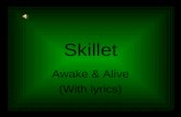 Skillet awake and alive lyrics