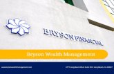 Bryson Wealth Management - Capabilities