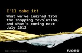 Insights on the shopping revolution