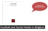 Football and Social Media in Belgium