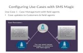 Configuring Use Cases Using SMS Magic App