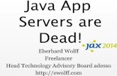 Java Application Servers Are Dead!