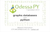Odessapy2013 - Graph databases and Python