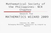 Mathematical Society of the Philippines- NCR Chapter