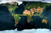 30 minutes 60 hacks: Travel presentation made at Nasscom Product Conclave 2013