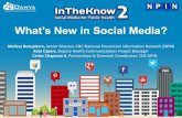 In the Know 2: Whats New in Social Media?