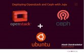 Ceph Day Santa Clara: Deploying Ceph and OpenStack with Juju