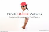 Williams nicole visual resume 2