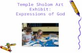 Temple Sholom Art Exhibit