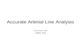 Arterial Line Analysis Presentation