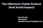 MVP Types, Tools and Social Impact