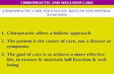 Chiropractic And Wellness
